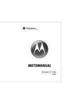Motorola C136 Motomanual