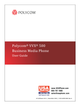 Polycom Integra VVX 500 User manual