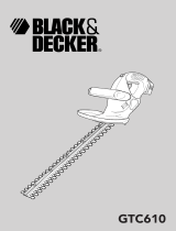 BLACK+DECKER GTC610QW Heckenschere Owner's manual