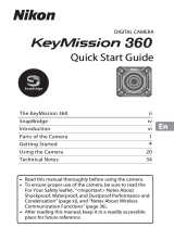 Nikon KeyMission 360 Quick start guide