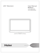 Haier LEC24B2380W User manual