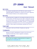 ICP DAS USA ZT-2060-IOP User manual