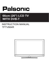 Palsonic TFTV664R Owner's manual