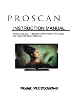 ProScan PLCD5092A User manual