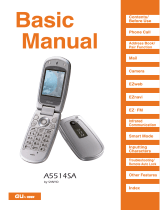 Sanyo AU A5514SA User manual