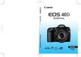 Canon EOS40D User manual