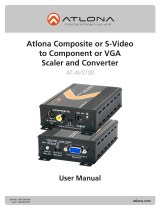 Atlona AT-AVS100 User manual