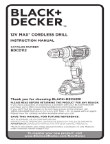 Black & Decker BDCD11264PKWM User manual