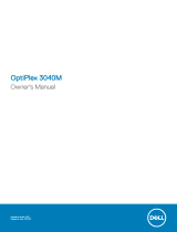 Dell OptiPlex 3040 Owner's manual
