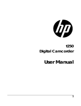 Polaroid t250 Digital Camcorder User manual