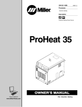 Miller PROHEAT 35 ce Owner's manual