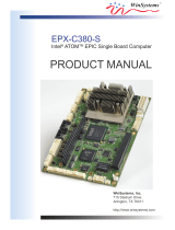 WinSystems EPX-C380-D2-1 User manual