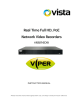 Vista Viper series User manual