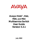 Avaya P580 User manual