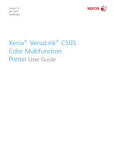 Xerox VersaLink C505 User guide