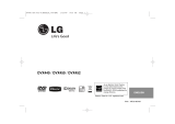 LG DVX452 User manual