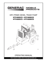 Generac MTP4000DZD Operating instructions