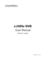 Vacron VDH-CK User manual