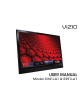 Vizio Razor E241i-A1 User manual