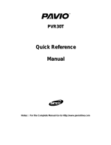 Datexx PVR30T User manual