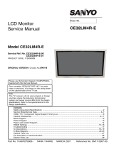 Sanyo CE32LM4R-E User manual