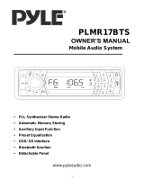 Pyle PLMR17BTS Owner's manual