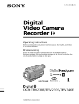 Sony DCR-TRV238E Owner's manual
