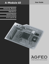 AGFEO A-Modul 40 User manual