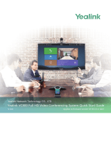 Yealink VC800 Full HD Video Conferencing System  V30.8 Quick start guide