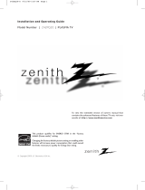 Zenith Z42PQ20 Installation & Operating Manual