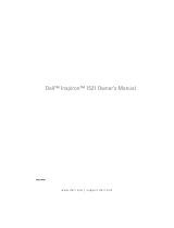 Dell Inspiron 1521 User manual
