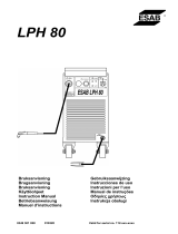 ESAB LPH 80 User manual