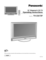 Panasonic TX22LT2F Operating instructions