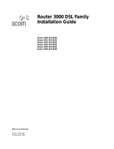 3com Router 3031 Owner's manual