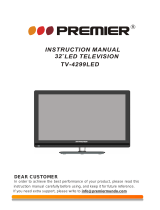 Premier TV-4298TFT User manual