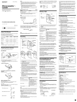 Sony M-430 User manual