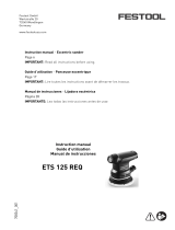 Festool ETS 125 REQ-Plus Owner's manual