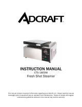 Adcraft CTS-1800W User manual