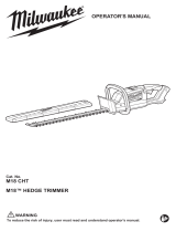 Milwaukee M18 CHT User manual