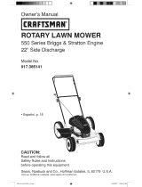 Craftsman 917 User manual