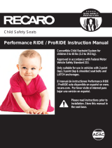 RECARO Performance RIDE User manual