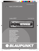 Blaupunkt London MP37 Owner's manual