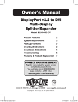 Tripp Lite B156-002-DVI Owner's manual