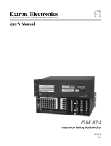 Extron ISM 824 User manual