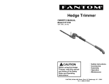 Fantom Vacuum HT115H User manual