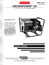 Lincoln Electric SVM 113-A User manual
