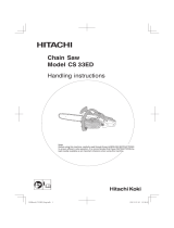 Hitachi CS 33ED Handling Instructions Manual