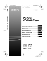 Sony DVP-FX930 Owner's manual