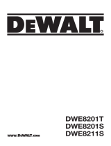 DeWalt DWE8201S User manual