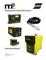 ESAB m3® plasma Integrated Gas Control (IGC) System User manual